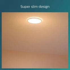 Philips Superslim Indoor Luminaire Flush To Ceiling Light -Habitat shop 1122547 R Z003A