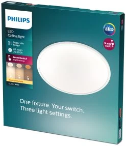 Philips Superslim Indoor Luminaire Flush To Ceiling Light -Habitat shop 1122547 R Z006A