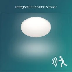 Philips Shan Indoor Motion Sensor Flush To Ceiling Light -Habitat shop 1122561 R Z005A