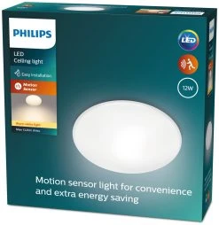 Philips Shan Indoor Motion Sensor Flush To Ceiling Light -Habitat shop 1122561 R Z009A
