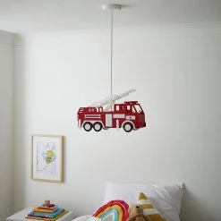 Glow Kids Fire Engine Ceiling Light - Red -Habitat shop 1151367 R Z002C