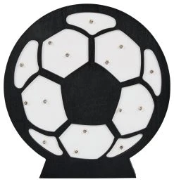 Glow Kids Wooden Football Table Light - Black & White -Habitat shop 1151381 R Z002A