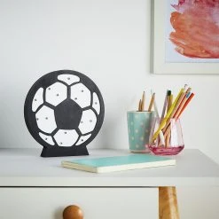 Glow Kids Wooden Football Table Light - Black & White -Habitat shop 1151381 R Z002C