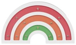 Glow Kids Wooden Rainbow Table Light - Multicoloured -Habitat shop 1151398 R Z002A