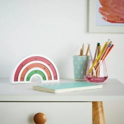 Glow Kids Wooden Rainbow Table Light - Multicoloured -Habitat shop 1151398 R Z002C
