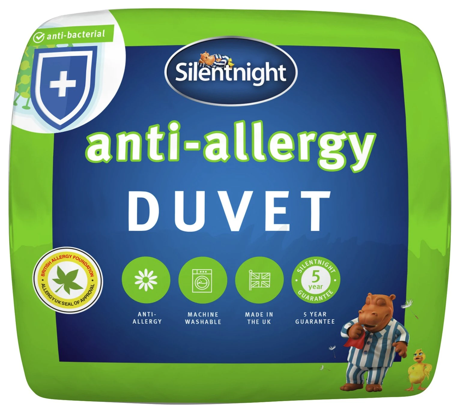Silentnight Anti Allergy 4.5Tog Duvet - Single 3 Silentnight Anti Allergy 4.5Tog Duvet - Single