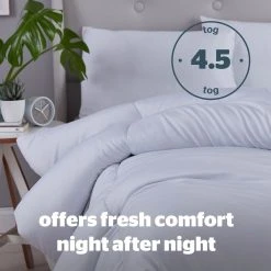 Silentnight Anti Allergy 4.5Tog Duvet - Single 15 Silentnight Anti Allergy 4.5Tog Duvet - Single -Habitat shop 1156317 R Z005A