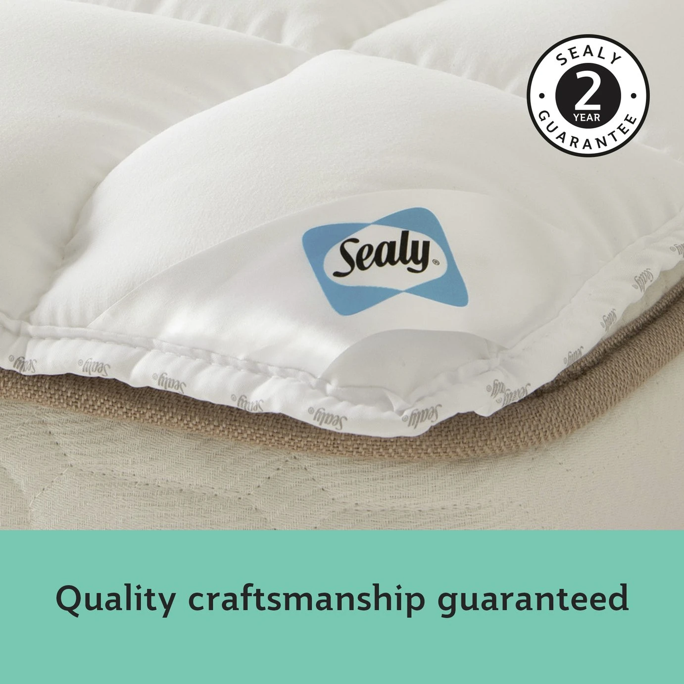 Sealy Anti Allergy Hollowfibre 10.5Tog Duvet - Single 9 Sealy Anti Allergy Hollowfibre 10.5Tog Duvet - Single - Image 7