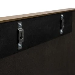 Habitat Brushed Rectangular Wall Mirror - Gold - 50x70cm -Habitat shop 1184066 R Z004A