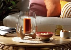 Habitat Large Hurricane With Wooden Legs - Natural -Habitat shop 1230350 R Z001C