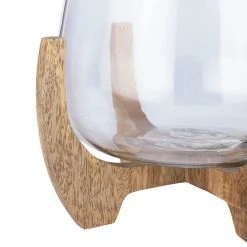 Habitat Large Hurricane With Wooden Legs - Natural -Habitat shop 1230350 R Z003A