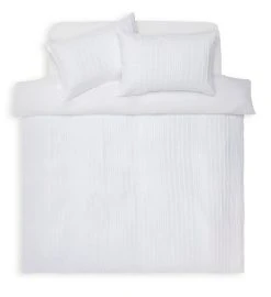 Habitat Crinkle White Bedding Set - Single 9 Habitat Crinkle White Bedding Set - Single -Habitat shop 1232389 R Z002A