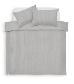 Habitat Crinkle Grey Bedding Set - Single -Habitat shop 1232420 R Z002A