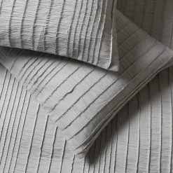 Habitat Crinkle Grey Bedding Set - Single -Habitat shop 1232420 R Z003A