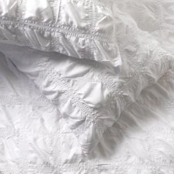 Habitat Seersucker Square White Bedding Set - Single 10 Habitat Seersucker Square White Bedding Set - Single -Habitat shop 1232554 R Z003A