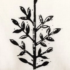 Habitat Woodblock Leaf White Bedding Set - Single 8 Habitat Woodblock Leaf White Bedding Set - Single -Habitat shop 1232846 R B001