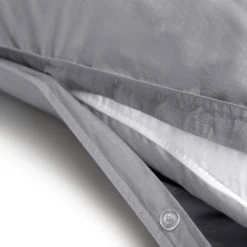 Habitat Cotton 180TC Linen Look Grey Bedding Set - Single -Habitat shop 1233144 R Z004A