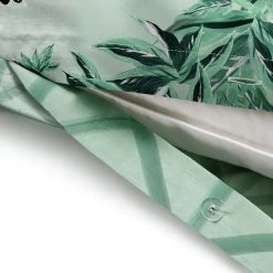 Habitat Crane Panel Green Bedding Set - Single 11 Habitat Crane Panel Green Bedding Set - Single -Habitat shop 1233199 R Z004A