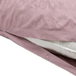 Habitat Seersucker Wide Stripe Lilac Bedding Set - Double -Habitat shop 1233371 R Z004A