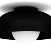 Habitat Modern Globe Metal Bathroom Ceiling Light - Black -Habitat shop 1233584 R Z001A