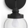 Habitat Globe Metal Bathroom Wall Light - Black -Habitat shop 1233773 R Z001A