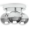 Habitat Globe Metal Bathroom Flush To Ceiling Light - Silver 2 Habitat Globe Metal Bathroom Flush To Ceiling Light - Silver -Habitat shop 1233883 R Z001A