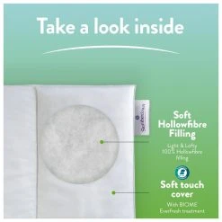 Slumberdown Ever Fresh 10.5 Tog Duvet - Single -Habitat shop 1256767 R Z004A