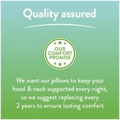 Slumberdown Ever Fresh 10.5 Tog Duvet - Single -Habitat shop 1256767 R Z012A