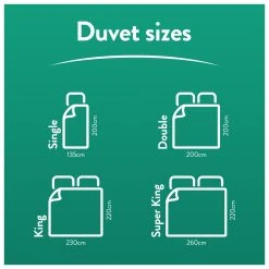 Slumberdown Remade 10.5 Tog Duvet - Single -Habitat shop 1256808 R Z007A