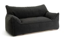 Habitat Kids Double Chair Bean Bag - Charcoal -Habitat shop 1306789 R Z002A