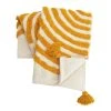 Habitat Geo Tufted Throw - White & Yellow - 125x150cm -Habitat shop 1309944 R Z001A