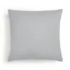 Habitat Textured Plain Cushion - Grey - 50x50cm