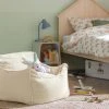 Habitat Kids Single Chair Boucle Bean Bag - Off White -Habitat shop 1405044 R Z001C