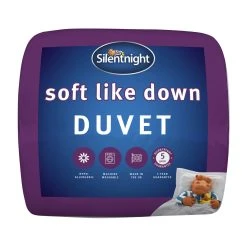 Silentnight Soft Like Down 10.5 Tog Duvet - Single