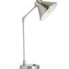 Habitat Bobby Metal Desk Lamp - Silver