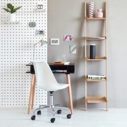 Habitat Bobby Metal Desk Lamp - Silver -Habitat shop 1719307 R Z010C