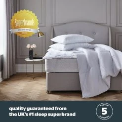 Silentnight Soft As Silk 13.5 Tog Duvet - Double 18 Silentnight Soft As Silk 13.5 Tog Duvet - Double -Habitat shop 1934113 R Z008A