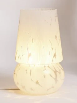 Habitat Rahnn Confetti Glass Table Lamp - White 10 Habitat Rahnn Confetti Glass Table Lamp - White -Habitat shop 1970421 R Z002A