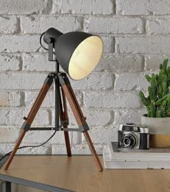 Habitat Loft Living Tripod Table Lamp - Grey -Habitat shop 2017596 R Z002C