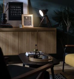 Habitat Loft Living Tripod Table Lamp - Grey -Habitat shop 2017596 R Z003C