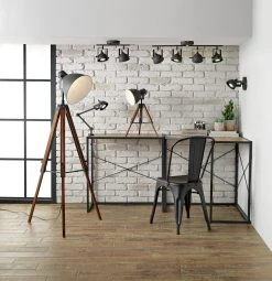 Habitat Loft Living Tripod Table Lamp - Grey -Habitat shop 2017596 R Z004C