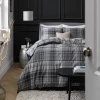 Habitat Grey Brushed Check Bedding Set - Single -Habitat shop 2019350 R Z001A