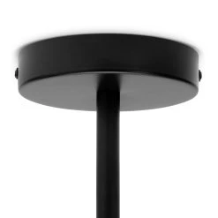 Habitat Opal Metal Bathroom Flush Ceiling Light - Black -Habitat shop 2067405 R Z003A