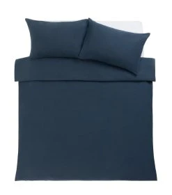 Argos Home Jersey Navy Bedding Set - Single -Habitat shop 2070313 R Z002A