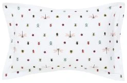Joules Cotton Botanical Bugs White Bedding Set - Single -Habitat shop 2073334 R Z003A