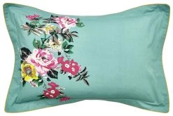 Joules Cotton Cotswold Floral Blue Bedding Set - Single -Habitat shop 2073372 R Z003A