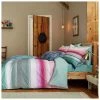 Joules Cotton Percale Cotswold Stripe Bedding Set - Single -Habitat shop 2073475 R Z001A