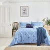 Joules Cotton Percale Pollinators Blue Bedding Set - Single