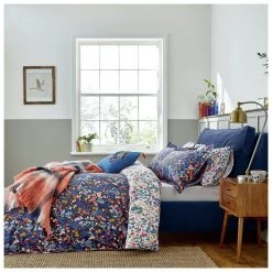 Joules Cotton Percale Woodland Ditsy Bedding Set - Single