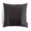 Habitat Velvet Panel Cushion - Grey & Black - 50x50cm -Habitat shop 2078793 R Z001A